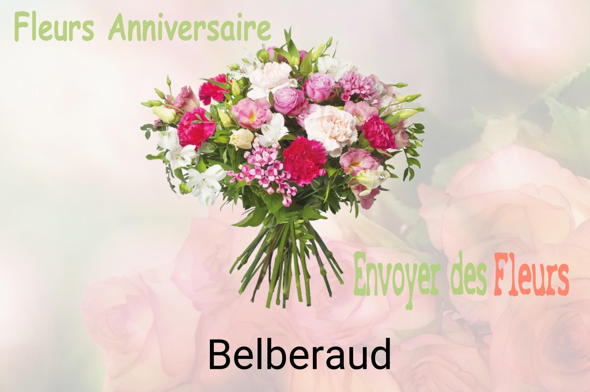 Bouquet de fleurs d’anniversaire livré à Belberaud