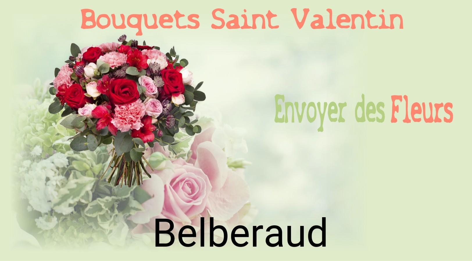 Roses de Saint-Valentin livrées à Belberaud